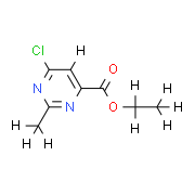 4-PyriMidinecarboxylic acid, 6-chloro-2-Methyl-, ethyl ester 744253-37-0